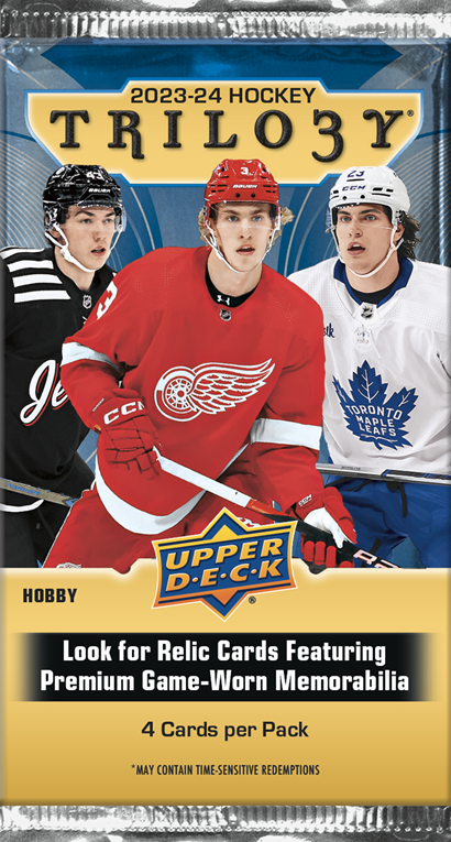 2023-24 Upper Deck Trilogy Hockey Hobby Balíček
